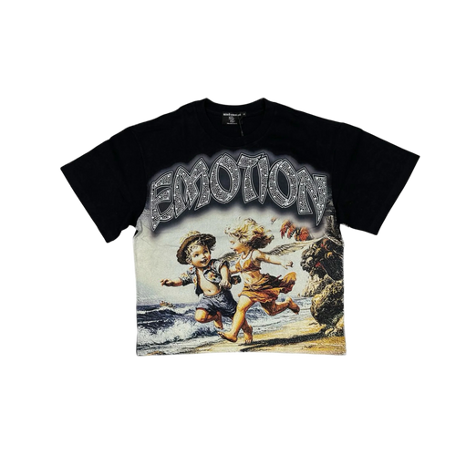 Polera Mixed Emotions "Seaside" (Black)