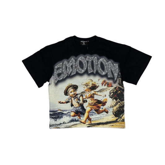 Polera Mixed Emotions "Seaside" (Black)