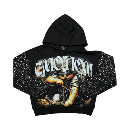 Poleron Mixed Emotion Archer Rhinestone