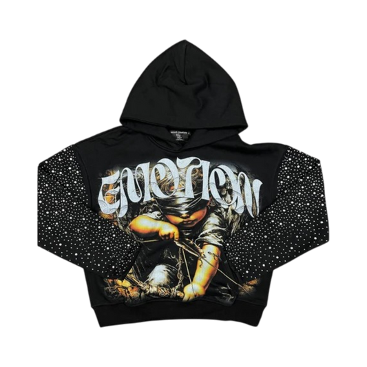 Poleron Mixed Emotion Archer Rhinestone