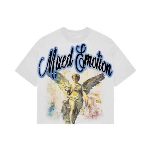 Polera Mixed Emotions Blue Rhinestone