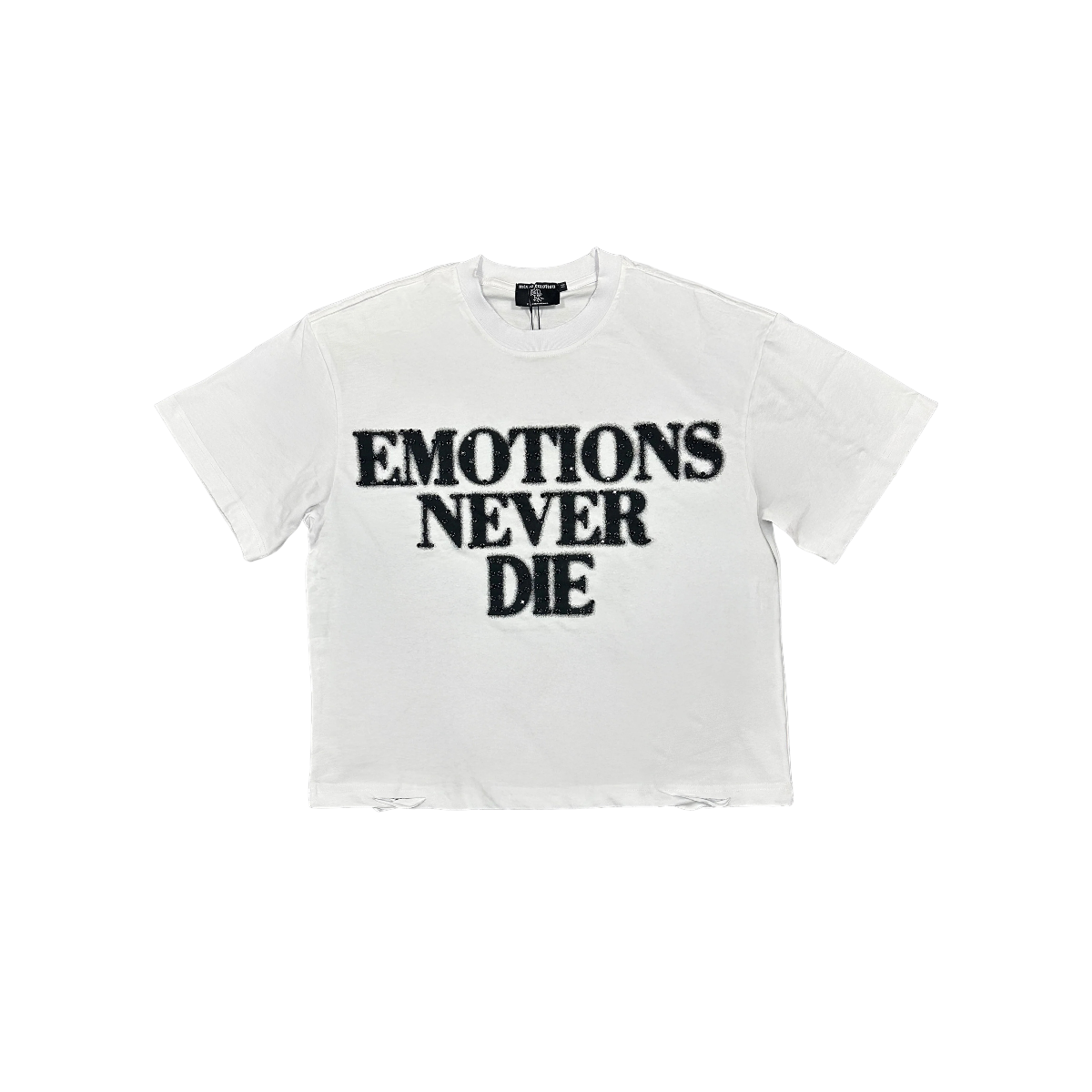 Polera Mixed Emotions "Never Die" (White)