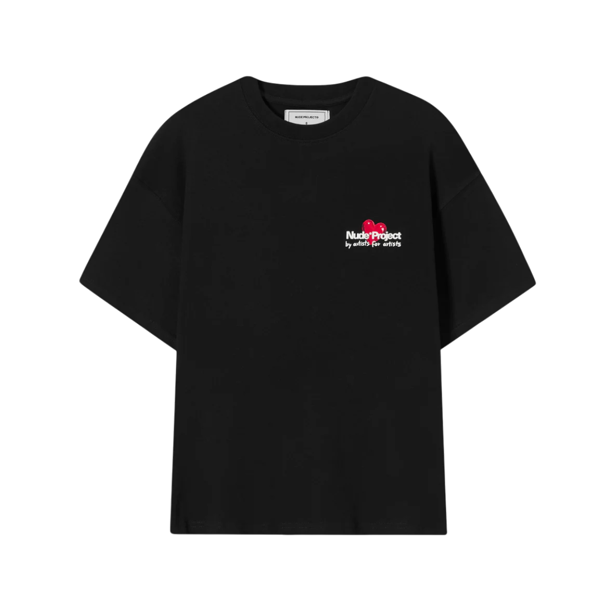 Polera Nude Project Juicy Cherry Negra