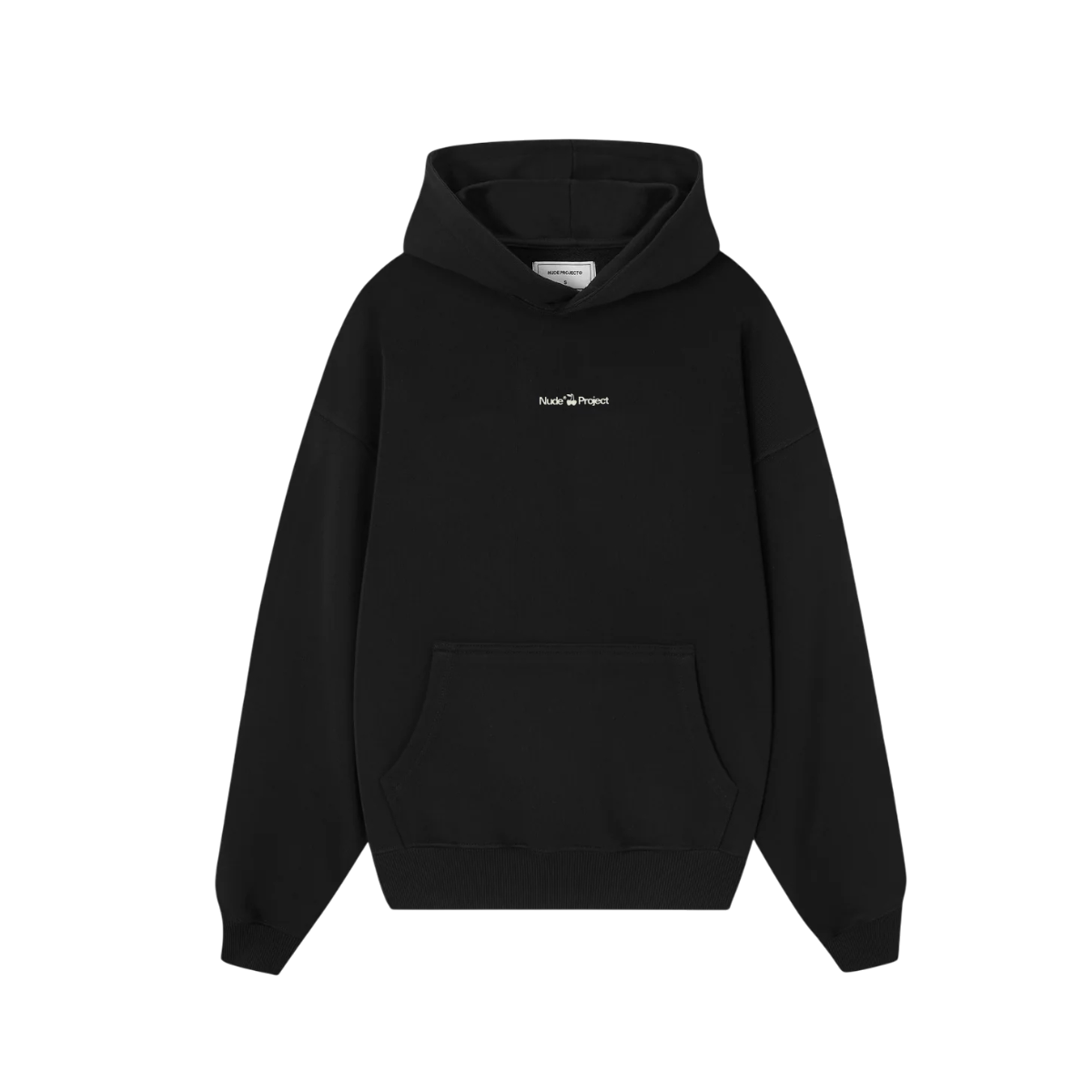Poleron Nude Project Cherry Logo (Negro)