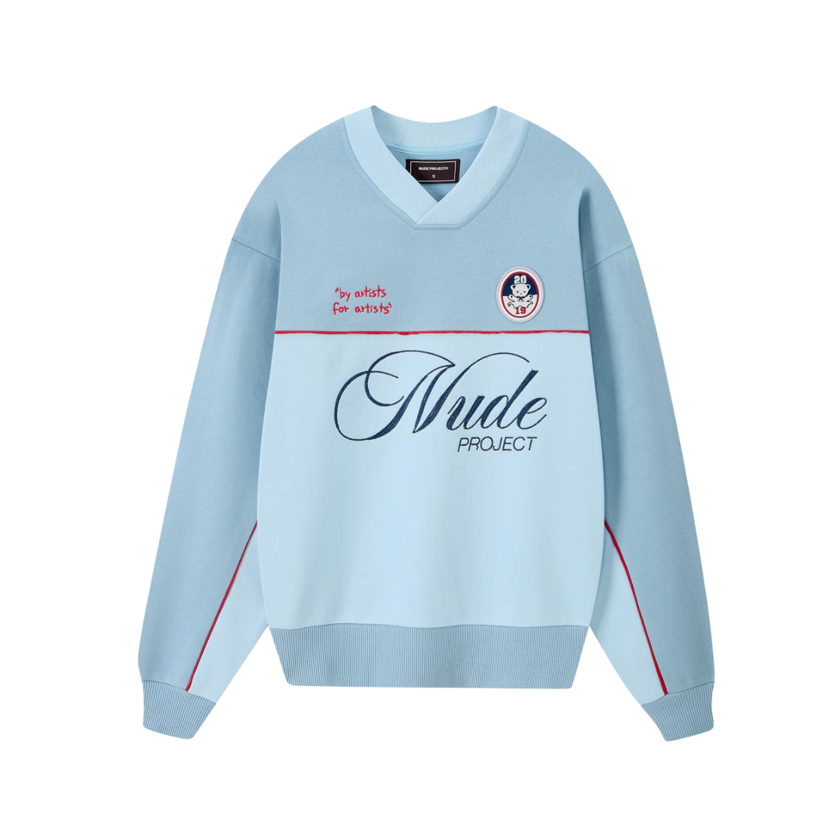 Poleron Nude Project Striker (Baby Blue)