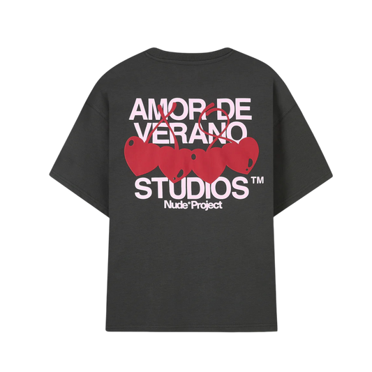 Polera Nude Project Amor de Verano (Gris)