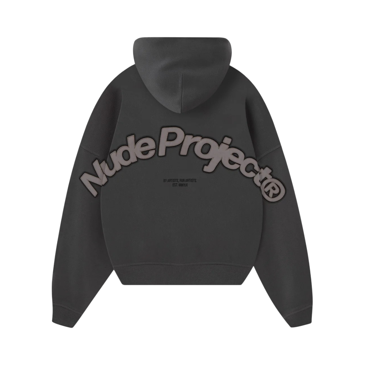 Hoodie Nude Project Beast Zip-Up (Ash)