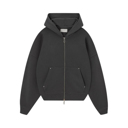 Hoodie Nude Project Beast Zip-Up (Ash)