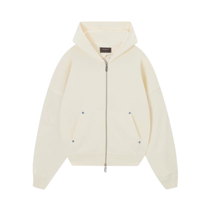 Hoodie Nude Project Beast Zip-Up (Marshmallow)
