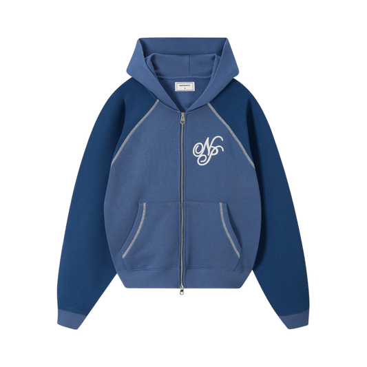 Hoodie Nude Project Team Zip-Up Navy