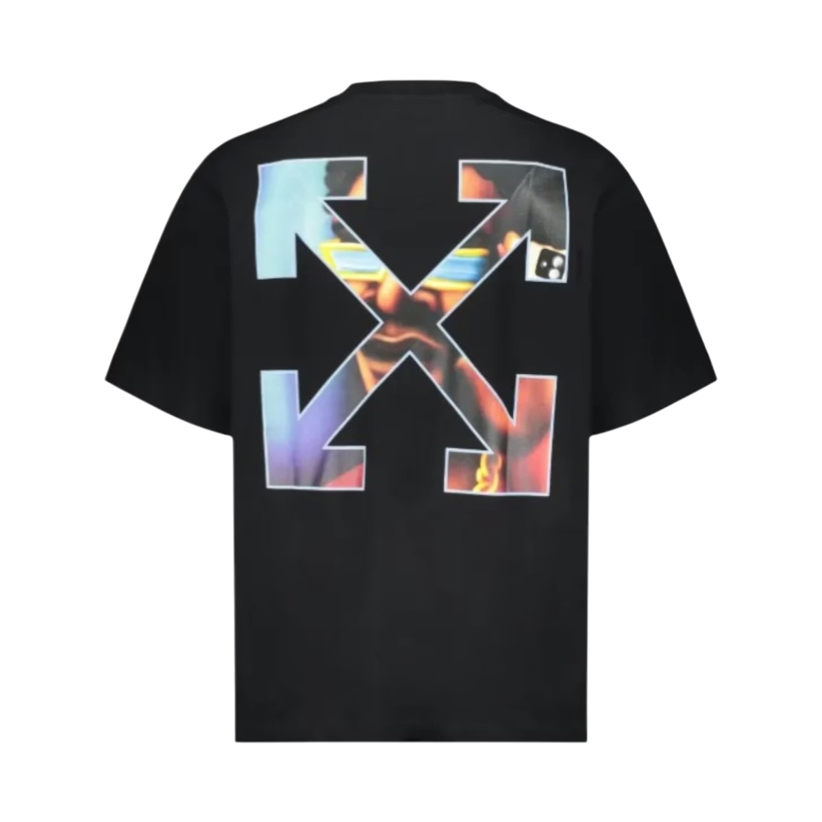 Polera Off-White Barber Arrow (Black)