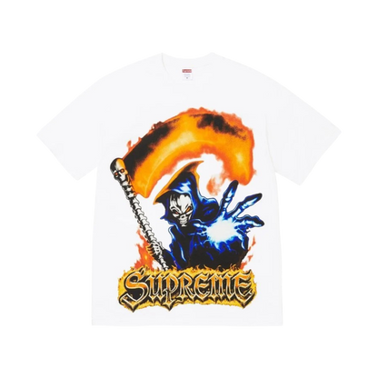 Polera Supreme Grim Reaper SS26 (White)