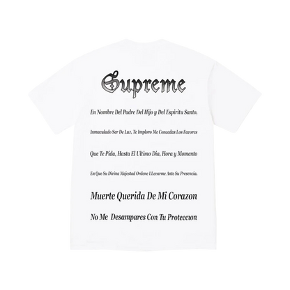 Polera Supreme Grim Reaper SS26 (White)