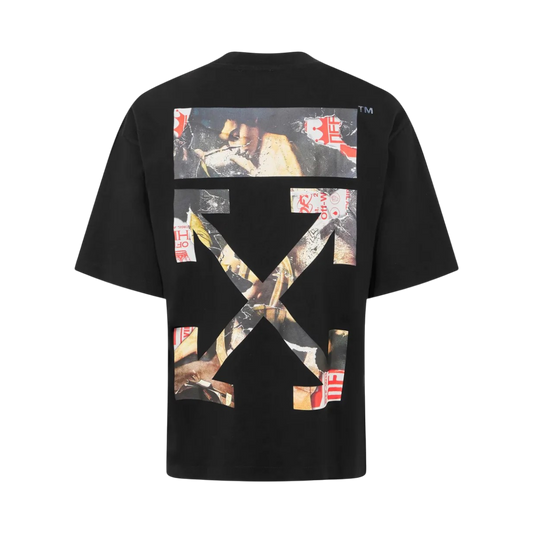 Polera Off-White Paint Arrow Skate