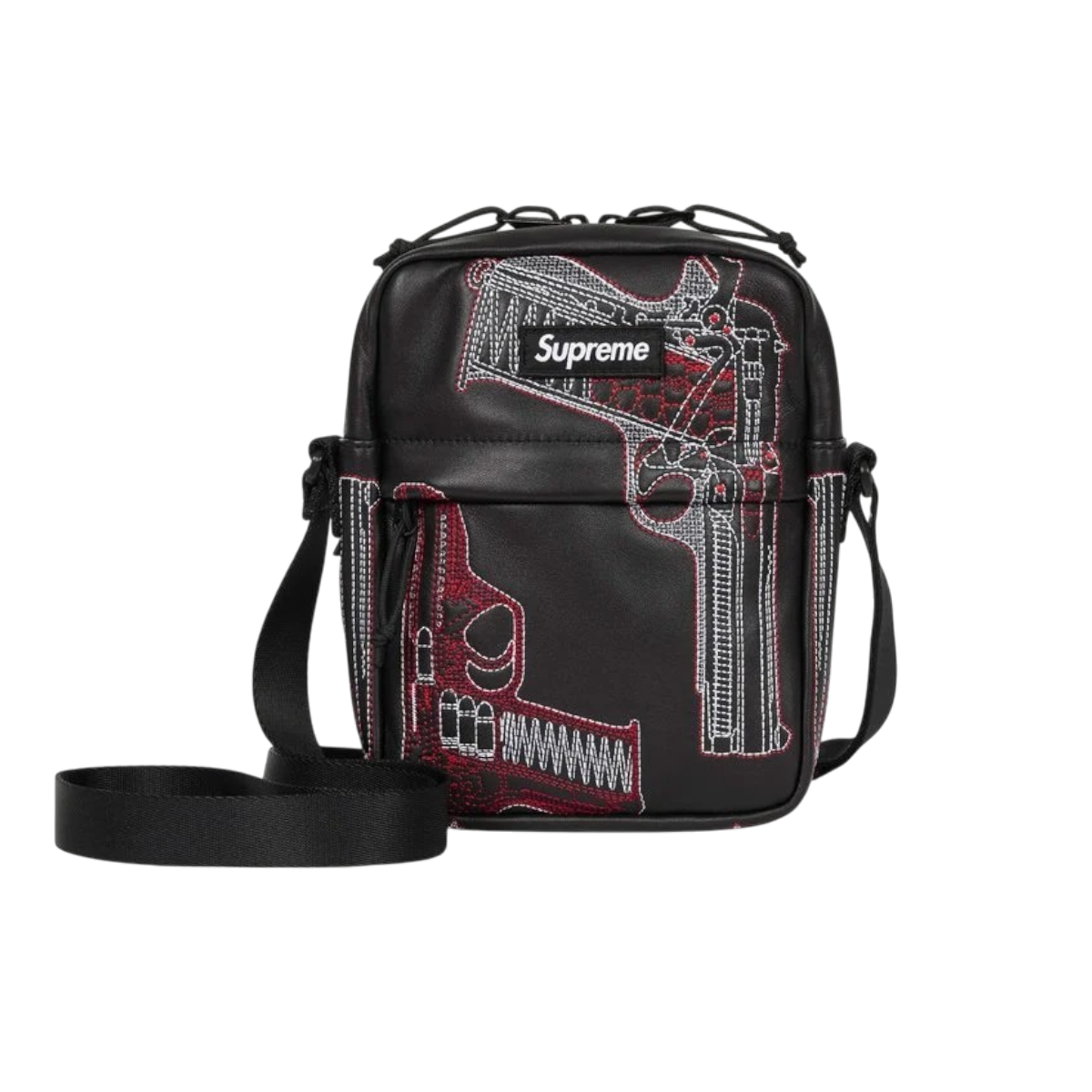 Bolso Supreme Guns Embroidered (Black)