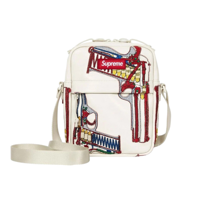 Bolso Supreme Guns Embroidered (White)