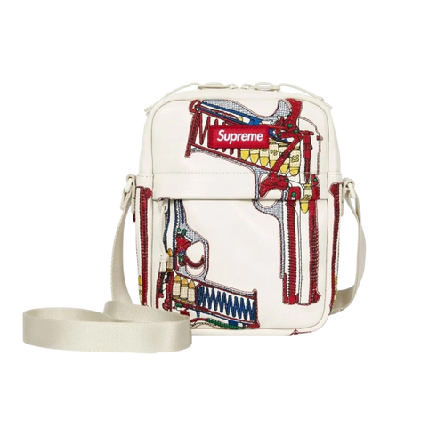 Bolso Supreme Guns Embroidered (White)