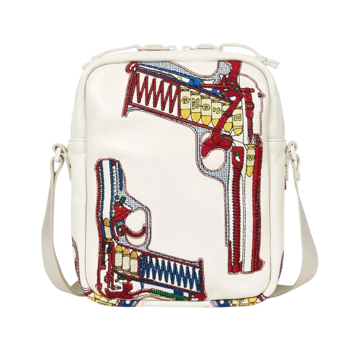 Bolso Supreme Guns Embroidered (White)