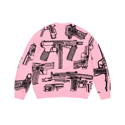 Supreme Guns Sweater (Pink)
