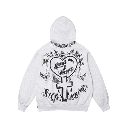 Hoodie Supreme Forever FW26 (Ash Grey)