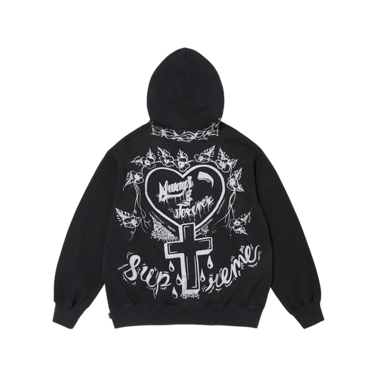 Hoodie Supreme Forever FW26 (Black)