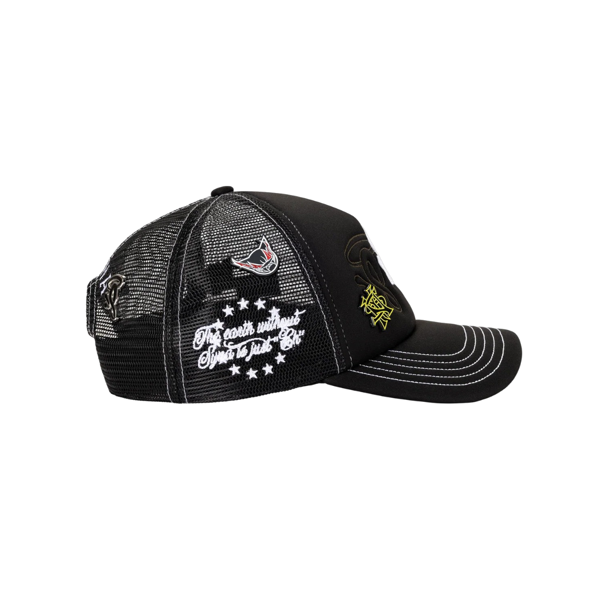 Gorra Syna Halo Trucker (Black/White)