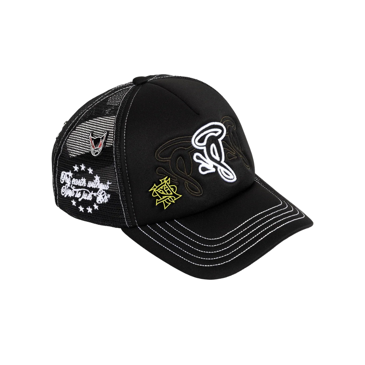 Gorra Syna Halo Trucker (Black/White)