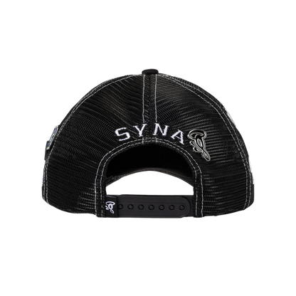 Gorra Syna Halo Trucker (Black/White)
