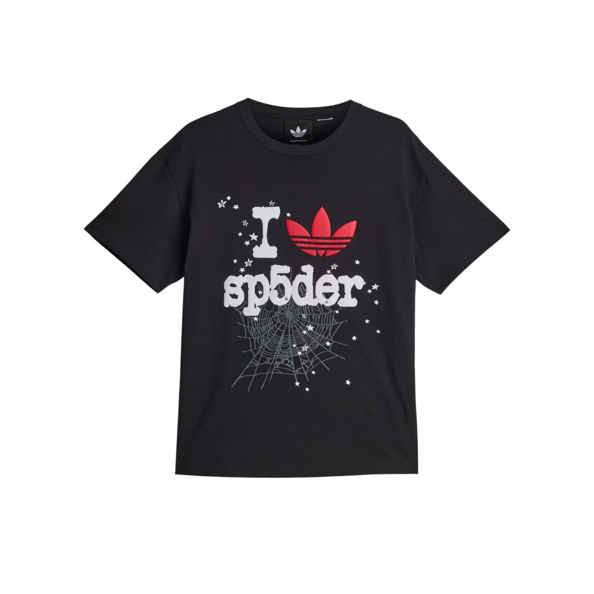 Polera Sp5der x Adidas Originals (Black)