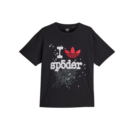 Polera Sp5der x Adidas Originals (Black)