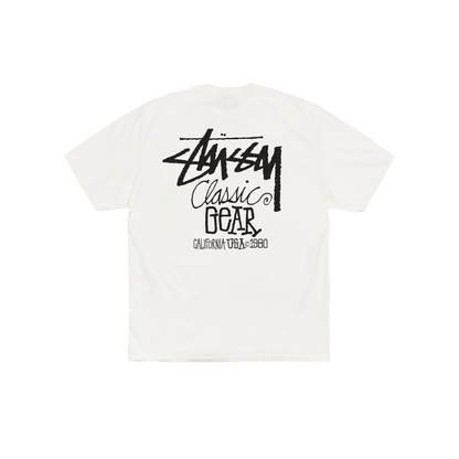 Polera Stussy Classic Gear (Natural)