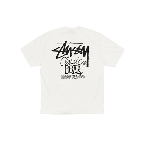 Polera Stussy Classic Gear (Natural)