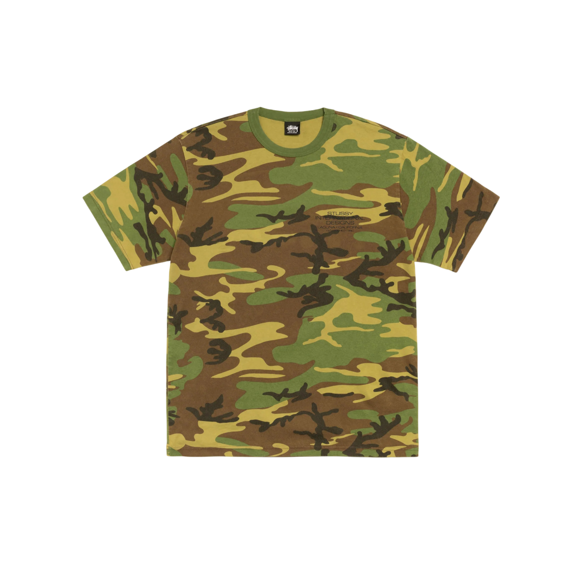 Polera Stussy International Designs (Camo)