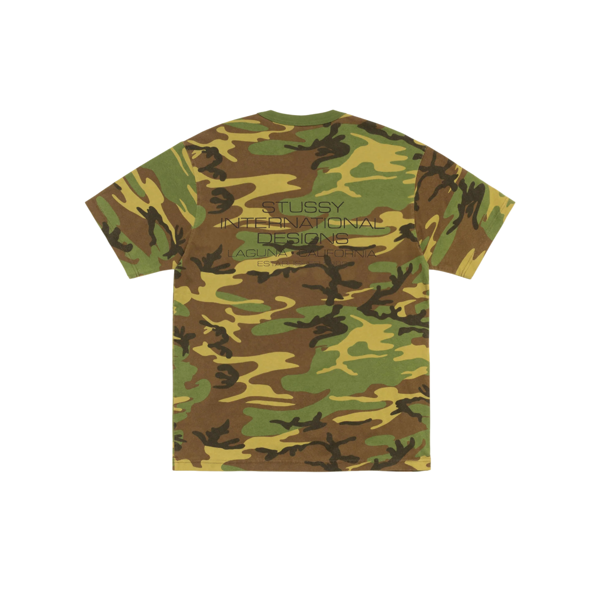 Polera Stussy International Designs (Camo)