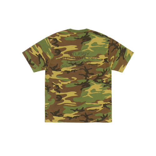 Polera Stussy International Designs (Camo)
