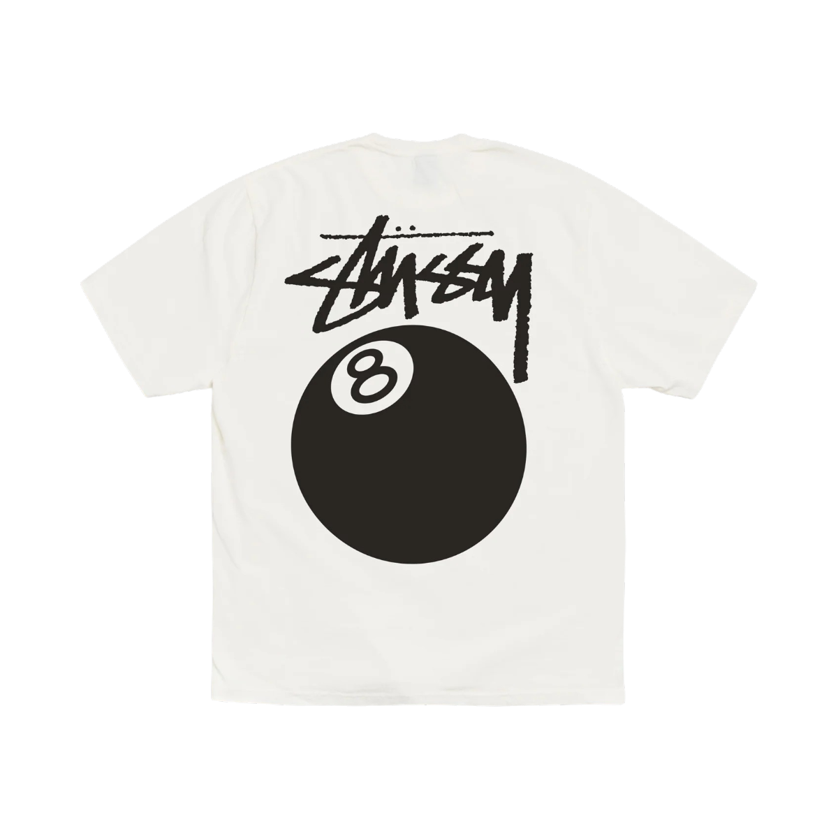Polera Stussy 8 Ball (Natural)