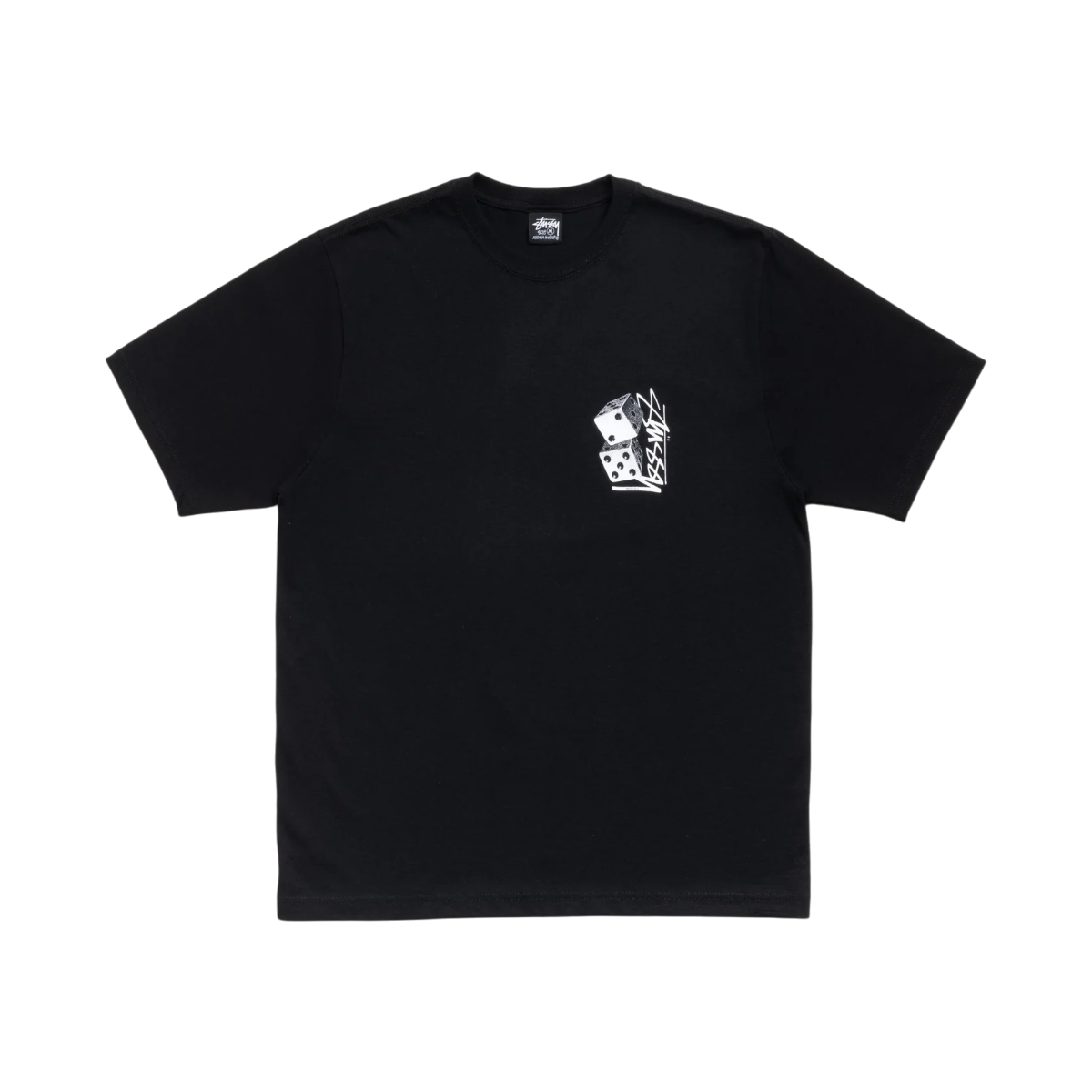 Polera Stussy Tall Dice (Black)