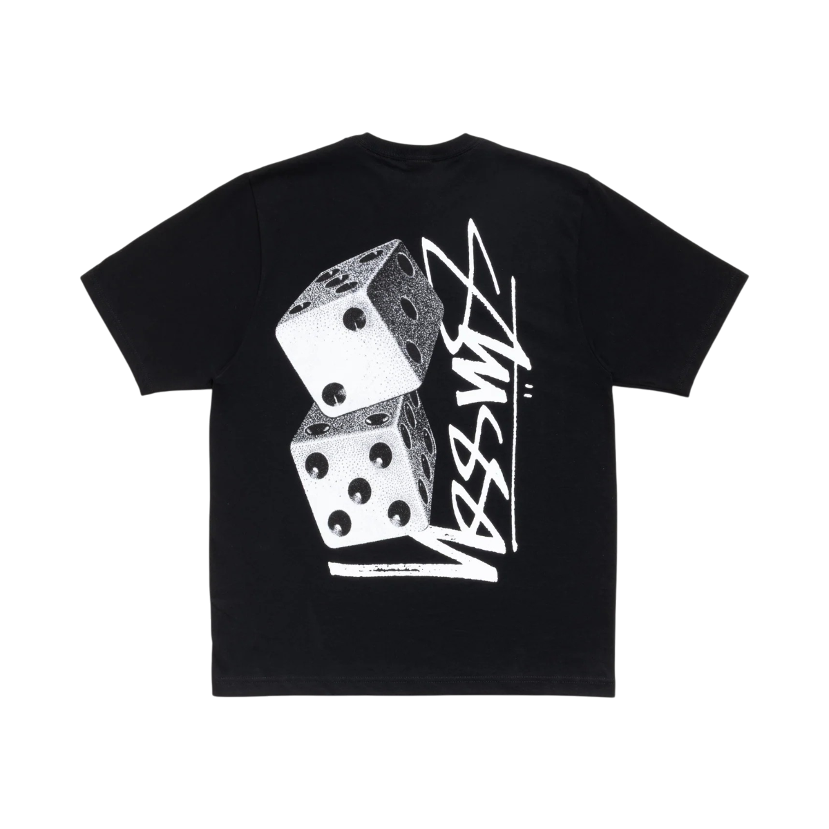 Polera Stussy Tall Dice (Black)