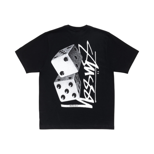 Polera Stussy Tall Dice (Black)