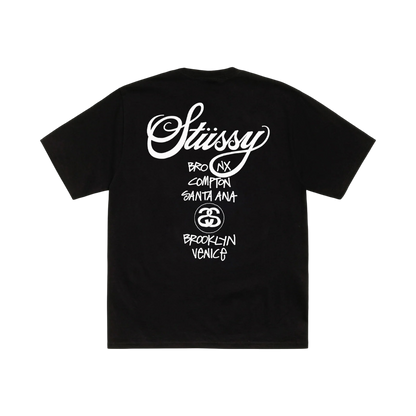 Polera Stussy World Tour (Black)