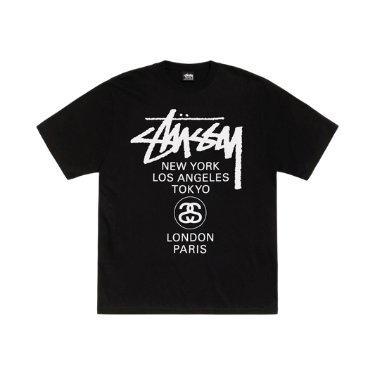 Polera Stussy World Tour (Black)