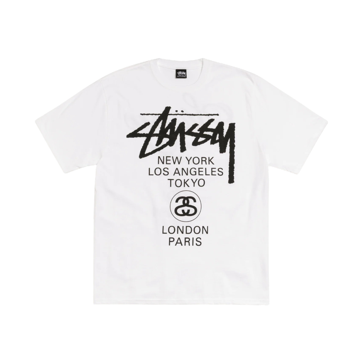Polera Stussy World Tour (White)