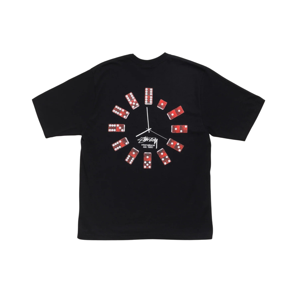 Polera Stussy Dice Clock (Black)