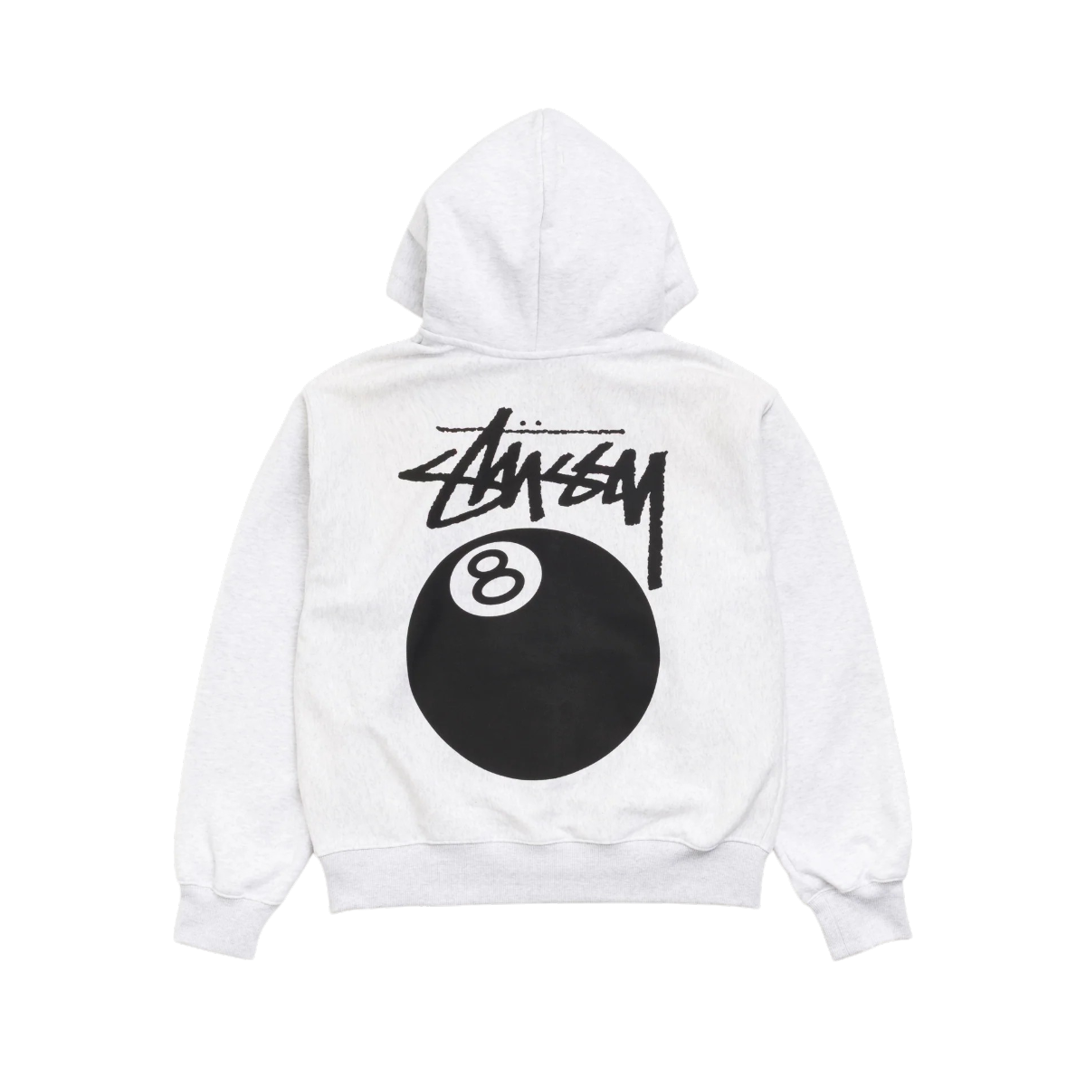 Poleron Stussy 8 Ball Zip (Ash Heater)