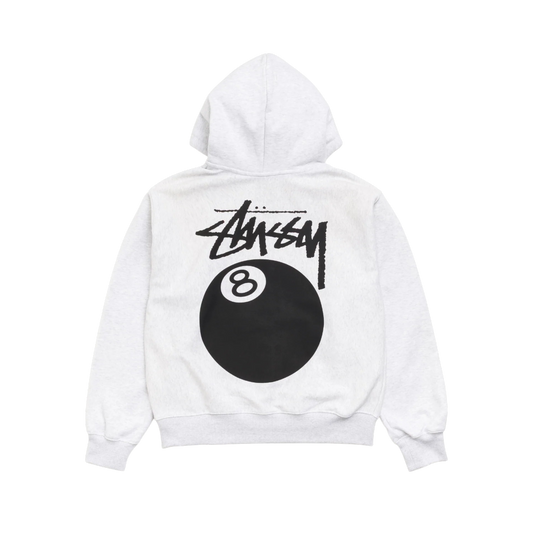 Poleron Stussy 8 Ball Zip (Ash Heater)