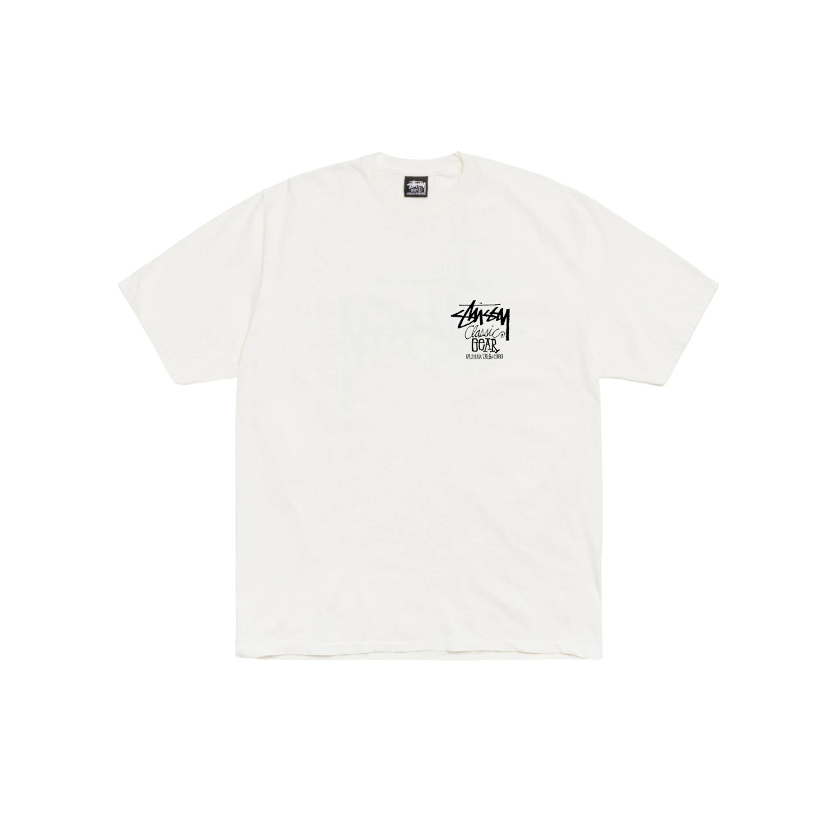Polera Stussy Classic Gear (Natural)
