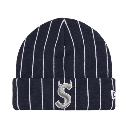 Beanie Supreme/New Era Devil S Logo (Stripe)
