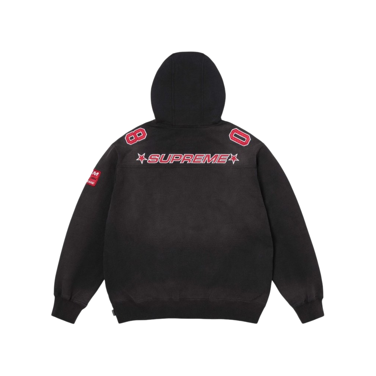 Hoodie Supreme Football Jersey (Black)