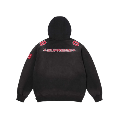 Hoodie Supreme Football Jersey (Black)