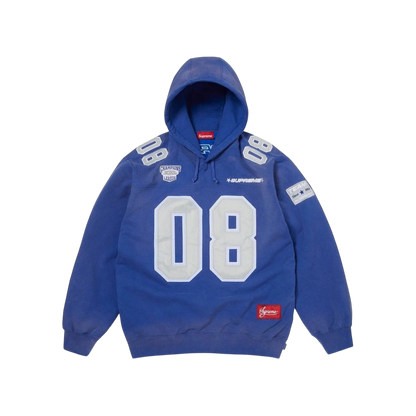 Hoodie Supreme Football Jersey (Blue)